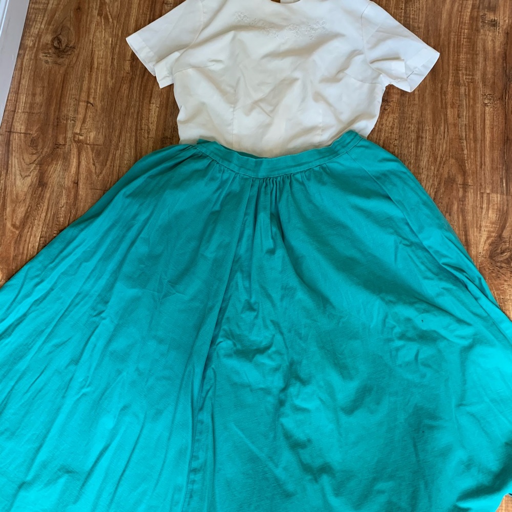 Vintage blouse and skirt bundle